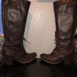Frye Sandra Buckle Boot